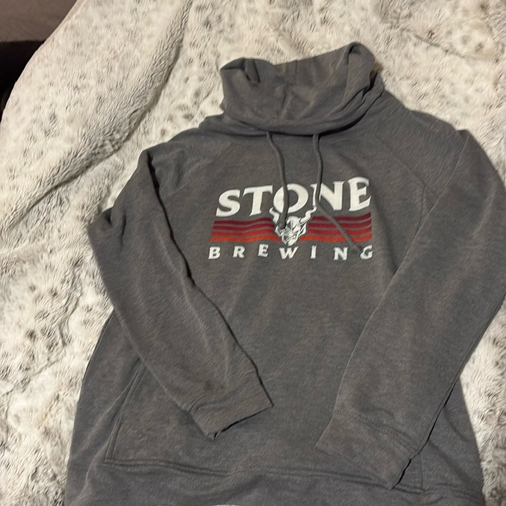 Stone Brewery sweatshirt size small, gray